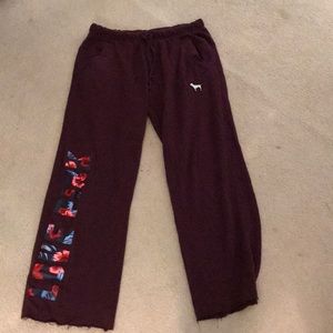 VS pink sweats